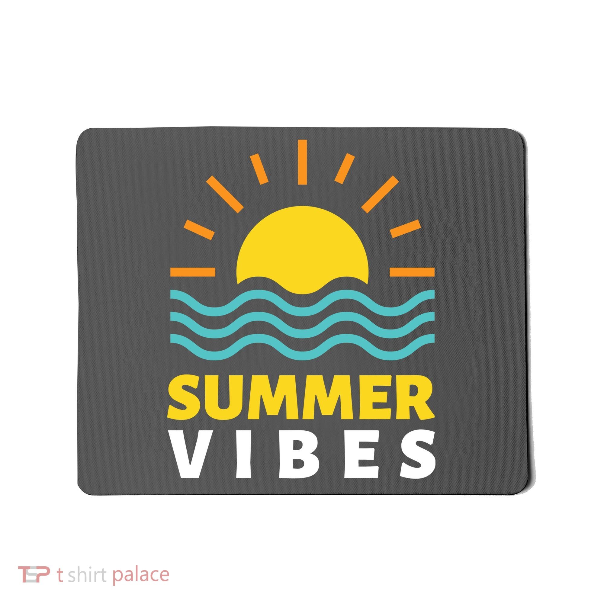 Summer Vibes Sunset Ocean Mousepad