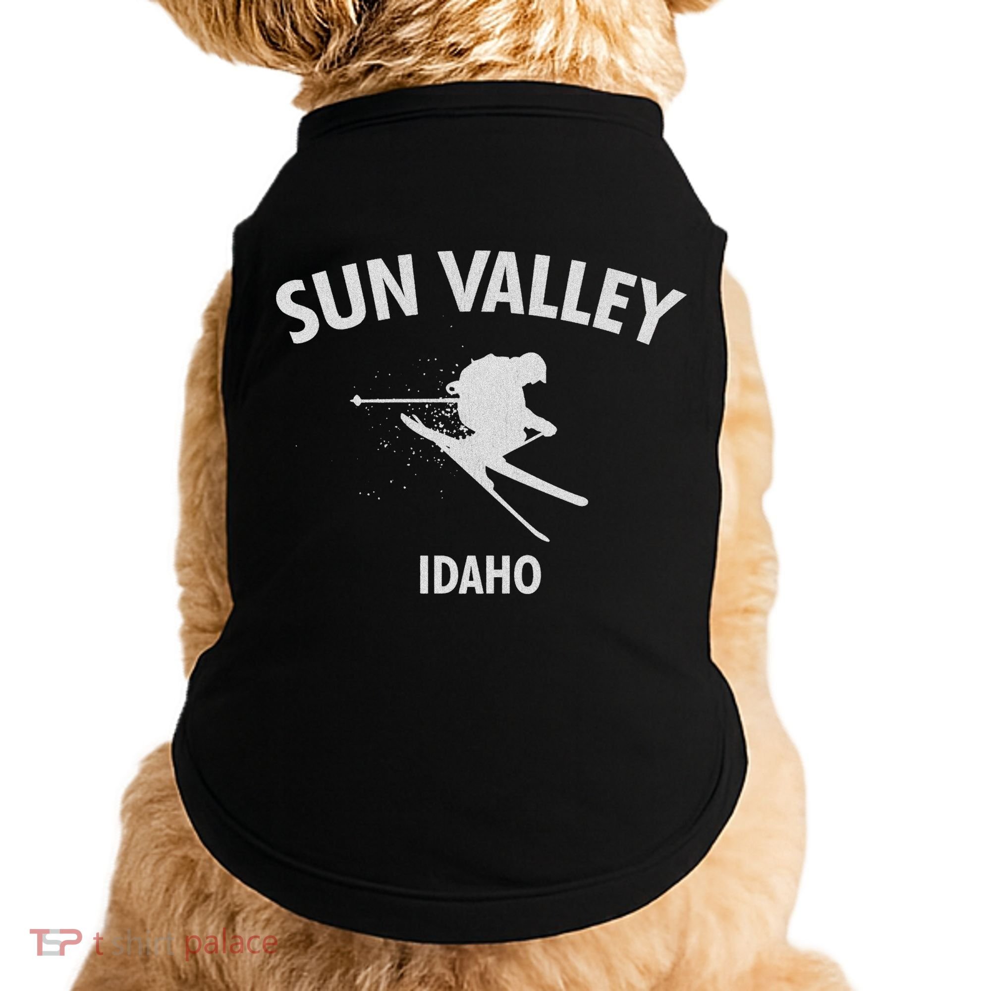 Sun Valley Skiing Idaho Doggie Tank