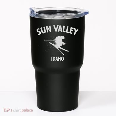 Sun Valley Skiing Idaho Tumbler