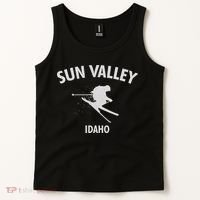 Sun Valley Skiing Idaho Tank Top thumb 2