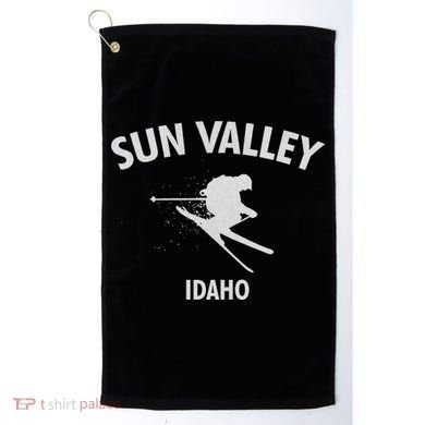 Sun Valley Skiing Idaho Golf Towel