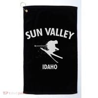 Sun Valley Skiing Idaho Golf Towel thumb 0
