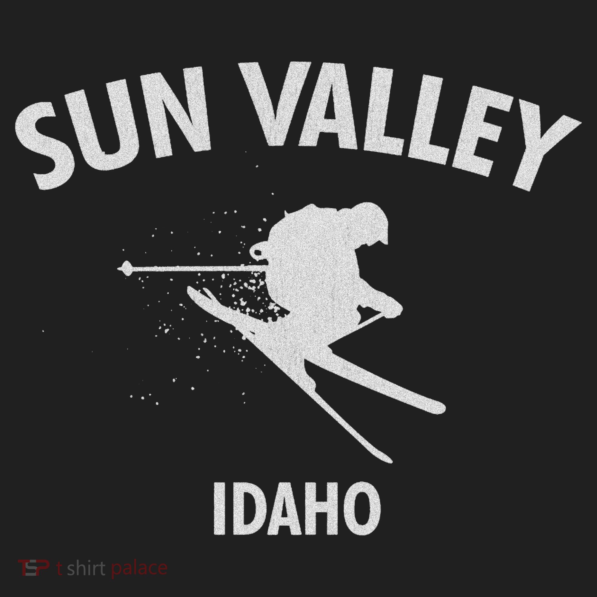 Sun Valley Skiing Idaho Golf Towel