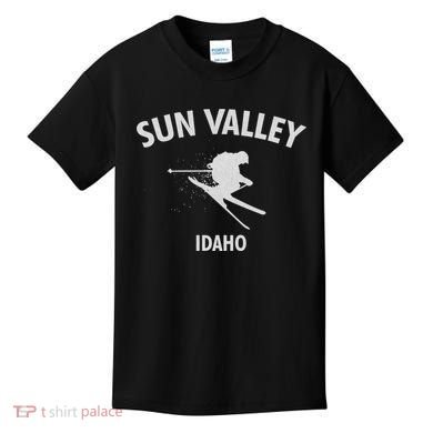 Sun Valley Skiing Idaho Kids T-Shirt