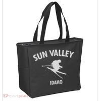 Sun Valley Skiing Idaho Tote Bag thumb 2