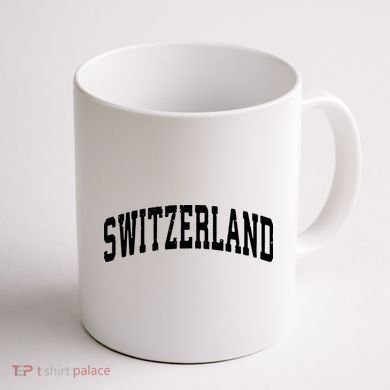 Switzerland Vintage Sports Design Coffee Mug back