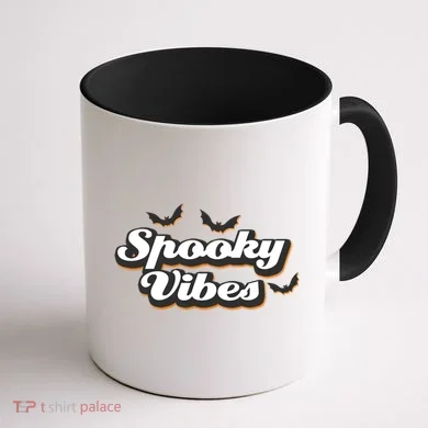 Spooky Vibes Coffee Mug back
