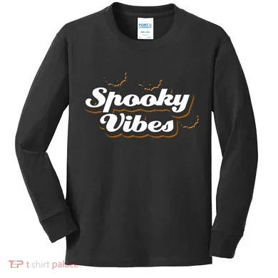 Spooky Vibes Kids Long Sleeve Shirt