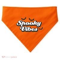 Spooky Vibes USA-Made Doggie Bandana thumb 0