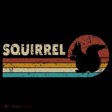 Squirrel Vintage Button