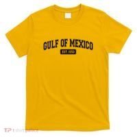 Sporty Varsity Style Gulf of Mexico EST 1550 T-Shirt thumb 0