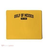 Sporty Varsity Style Gulf of Mexico EST 1550 Mousepad thumb 0