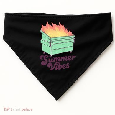 Summer Vibes USA-Made Doggie Bandana