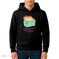 Summer Vibes Kids Hoodie thumb 4