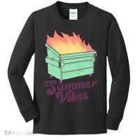 Summer Vibes Kids Long Sleeve Shirt thumb 0
