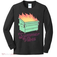 Summer Vibes Kids Long Sleeve Shirt thumb 0