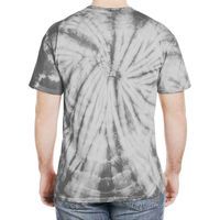 Summer Vibes Sunset Beach Tropical Tie-Dye T-Shirt thumb 1