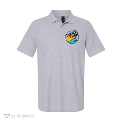 Summer Vibes Sunset Beach Tropical Polo