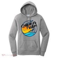 Summer Vibes Sunset Beach Tropical Women's Hoodie thumb 0