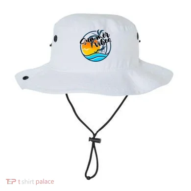 Summer Vibes Sunset Beach Tropical Bucket Hat