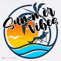 Summer Vibes Sunset Beach Tropical Tumbler thumb 3