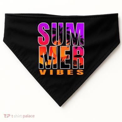 Summer Vibes USA-Made Doggie Bandana
