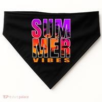 Summer Vibes USA-Made Doggie Bandana thumb 0