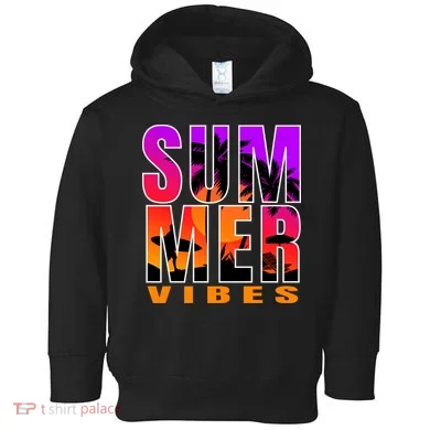 Summer Vibes Toddler Hoodie