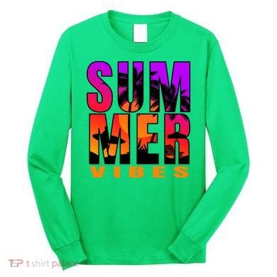 Summer Vibes Long Sleeve Shirt