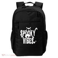 Spooky Vibes Skull Halloween Backpack thumb 0