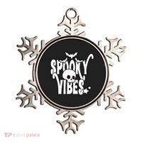 Spooky Vibes Skull Halloween Ornament thumb 0