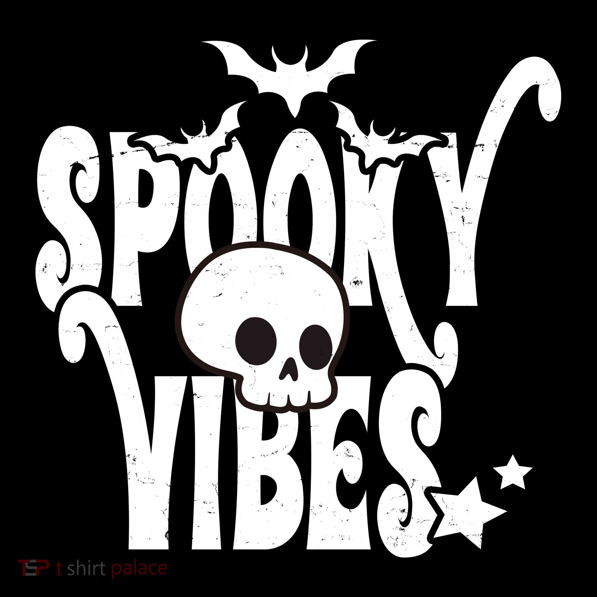 Spooky Vibes Skull Halloween Women's Tank Top