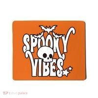 Spooky Vibes Skull Halloween Mousepad thumb 0