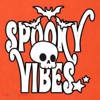 Spooky Vibes Skull Halloween Women's T-Shirt thumb 6
