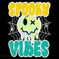 Spooky Vibes Smile Face Halloween Mousepad thumb 1