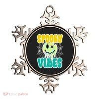 Spooky Vibes Smile Face Halloween Ornament thumb 0