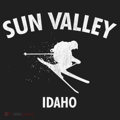 Sun Valley Skiing Gift Idaho Ski Gift Women's Sweatshirt