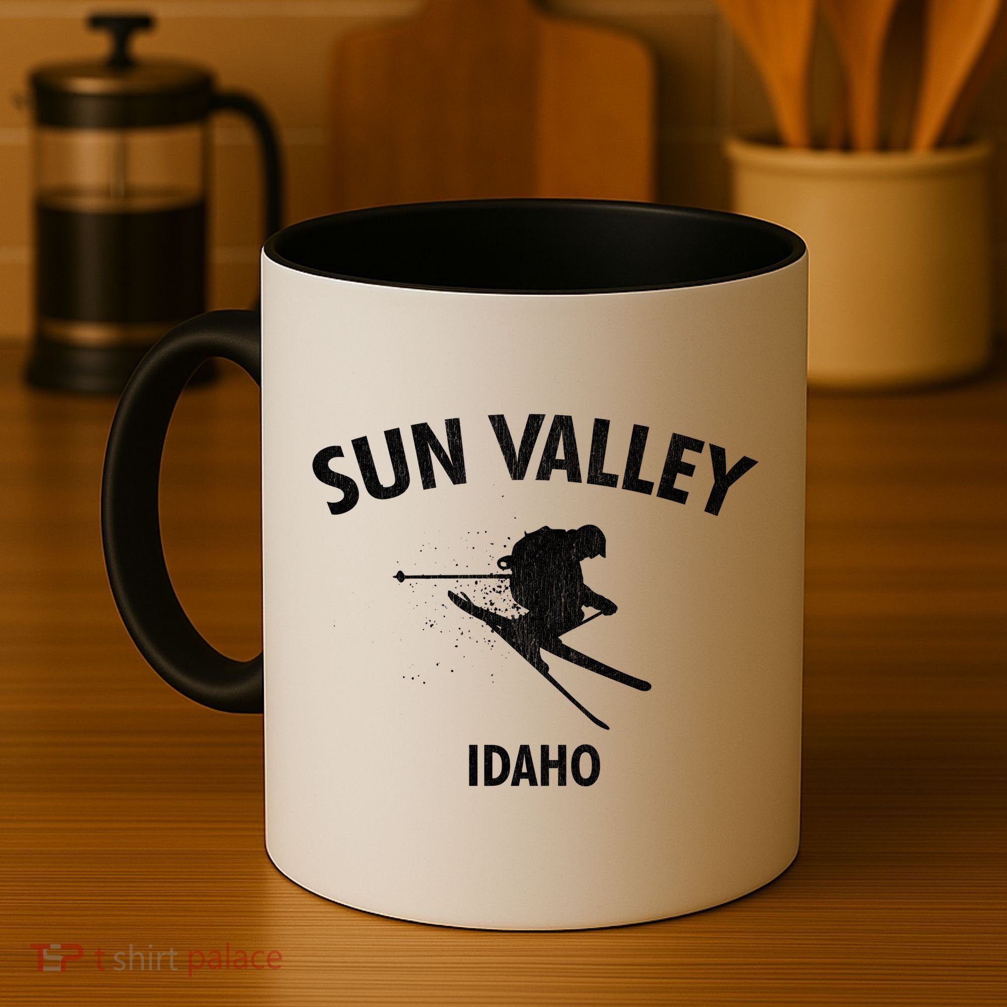 Sun Valley Skiing Gift Idaho Ski Gift Coffee Mug