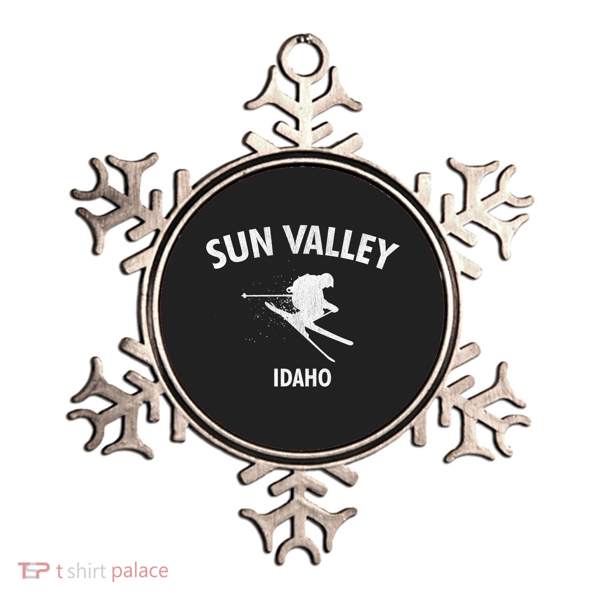 Sun Valley Skiing Gift Idaho Ski Gift Ornament