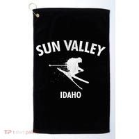 Sun Valley Skiing Gift Idaho Ski Gift Golf Towel thumb 0
