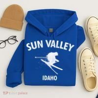 Sun Valley Skiing Gift Idaho Ski Gift Hoodie thumb 4