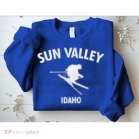 Sun Valley Skiing Gift Idaho Ski Gift Sweatshirt thumb 2