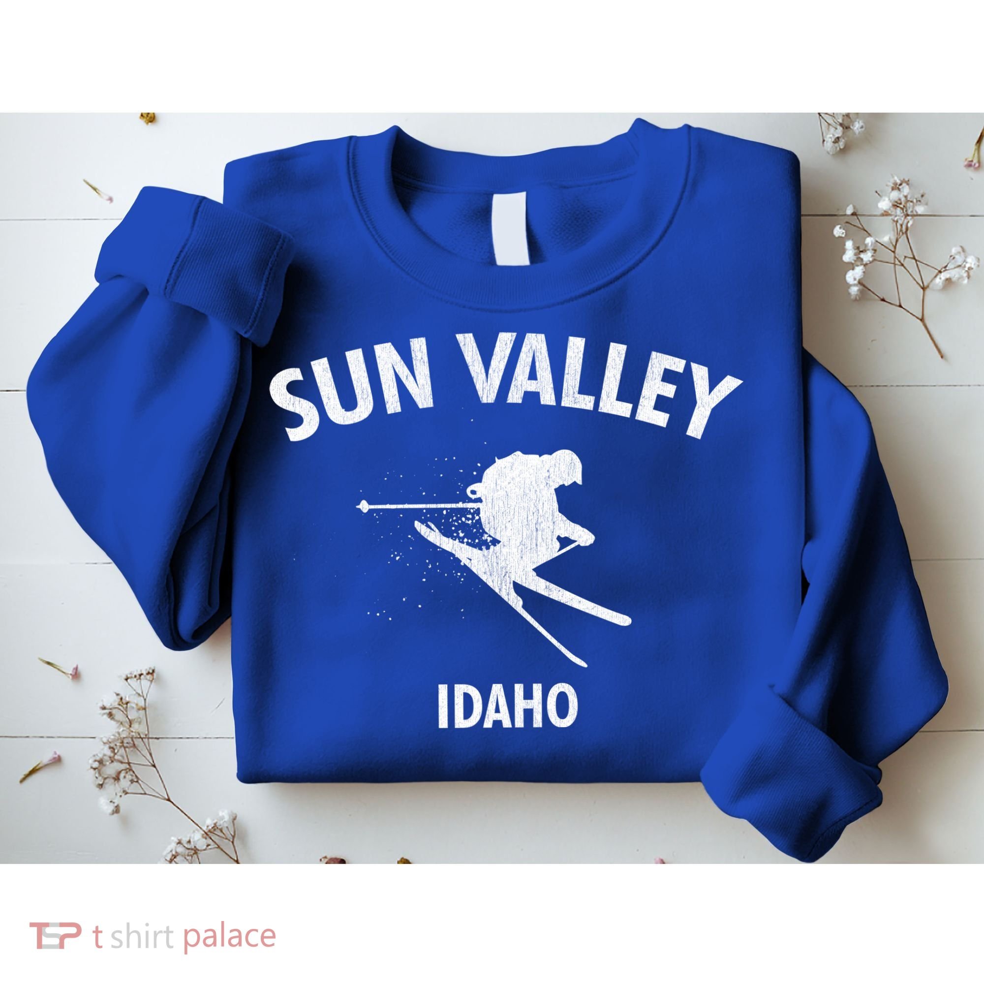 Sun Valley Skiing Gift Idaho Ski Gift Sweatshirt