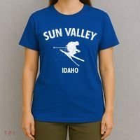 Sun Valley Skiing Gift Idaho Ski Gift T-Shirt thumb 4