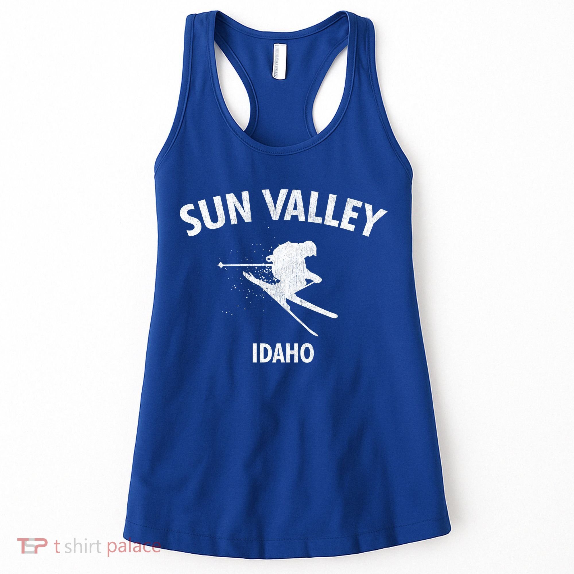 Sun Valley Skiing Gift Idaho Ski Gift Women's Tank Top