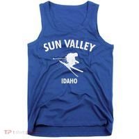 Sun Valley Skiing Gift Idaho Ski Gift Tank Top thumb 0