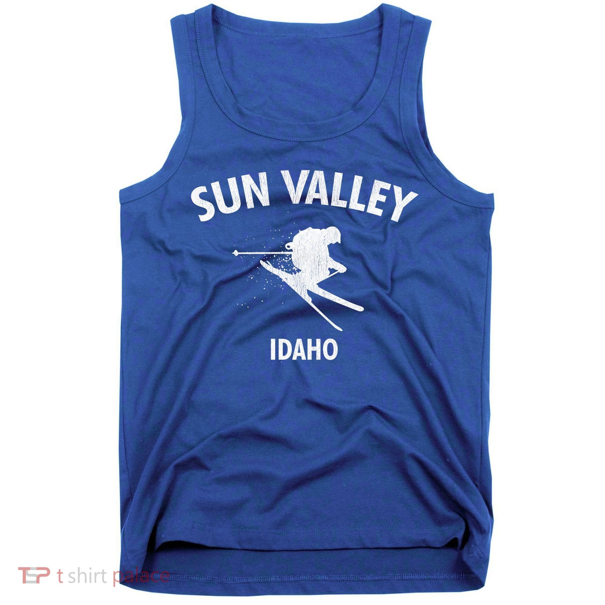 Sun Valley Skiing Gift Idaho Ski Gift Tank Top