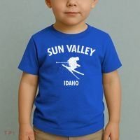 Sun Valley Skiing Gift Idaho Ski Gift Toddler T-Shirt thumb 2