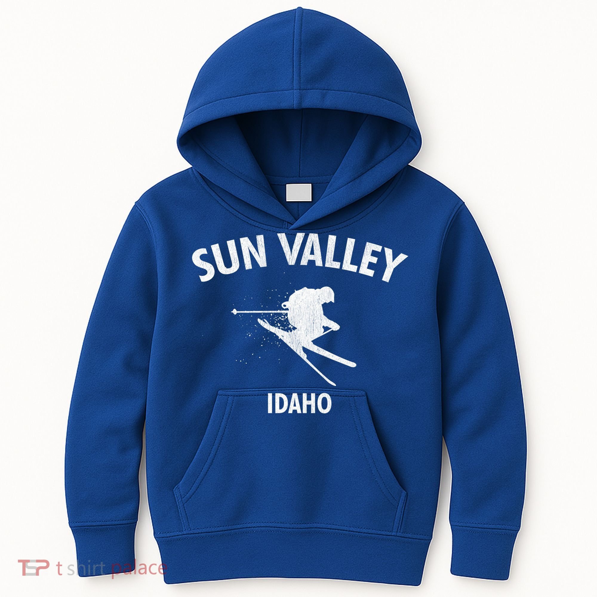 Sun Valley Skiing Gift Idaho Ski Gift Kids Hoodie