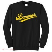 Sporty Varsity Style Bananas Sweatshirt thumb 0